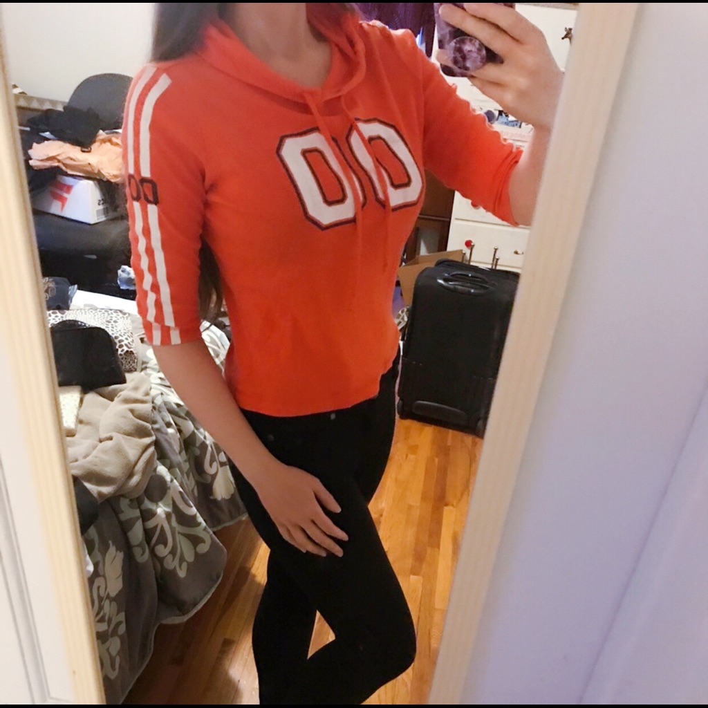 2000 Tshirt Thin Hooded Long Sleeve Vintage Y2k